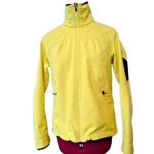 Columbia Titanium Women's M Jacket Yellow Gray Black Omni-Shield Waterproof
